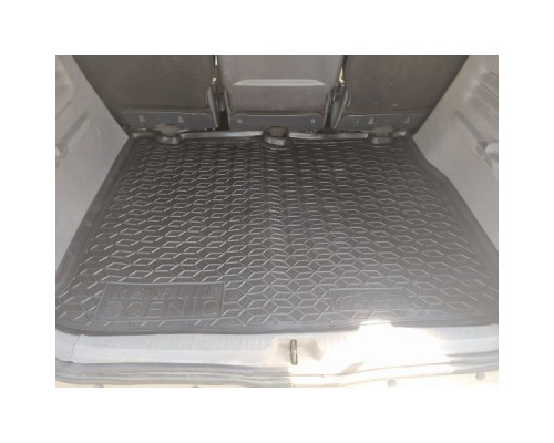 Автомобильный коврик в багажник Renault Scenic 2 2002- 5 мест (Avto-Gumm)