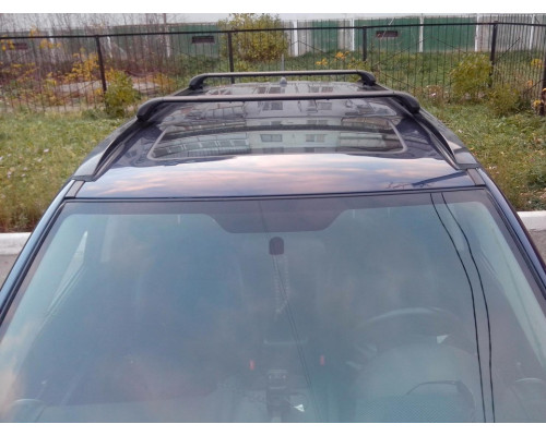 Базовый багажник на интегрированные рейлинги Gev Geo silver