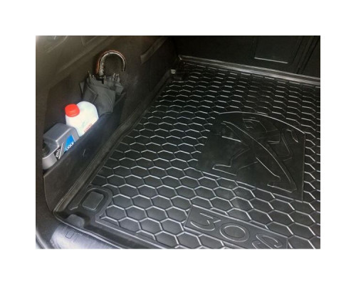 Автомобильный коврик в багажник Peugeot 308 2015- Universal (Avto-Gumm)