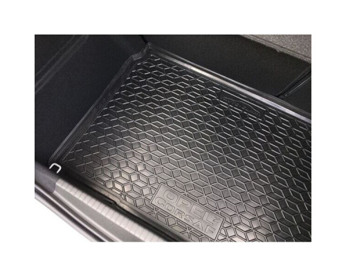 Автомобильный коврик в багажник Opel Corsa F 2020- (AVTO-Gumm)