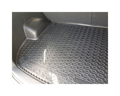 Автомобильный коврик в багажник Hyundai Santa Fe 2006-2012 5 мест (Avto-Gumm)