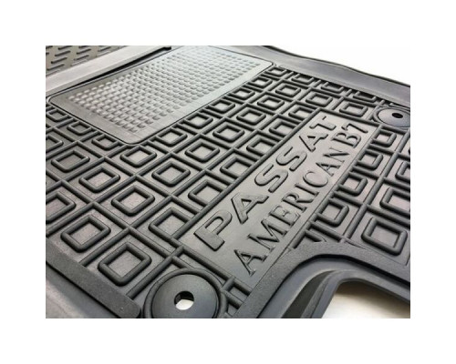 Водительский коврик в салон Volkswagen Passat B7/B8 2011- USA (Avto-Gumm)