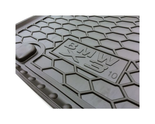 Автомобильный коврик в багажник BMW X3 (F25) 2010- (Avto-Gumm)