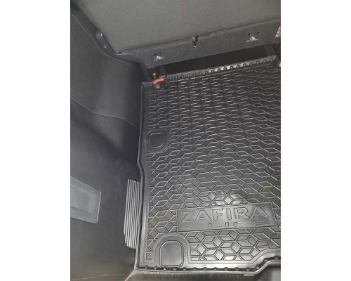 Автомобильный коврик в багажник Opel Zafira Life 2019- Business (Base) (8м) L2 (AVTO-Gumm)