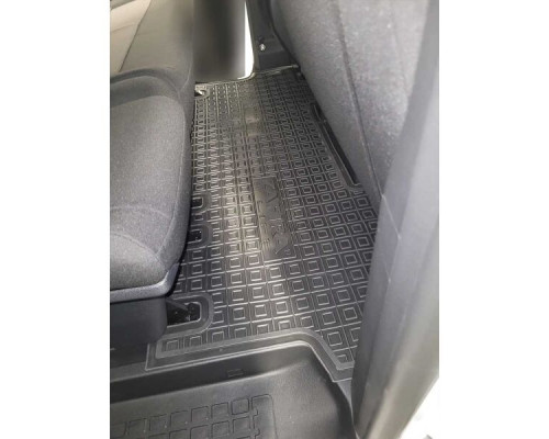 Автомобильные коврики в салон Opel Zafira Life 2019- 2-й ряд Business (Base) (8м) (AVTO-Gumm)