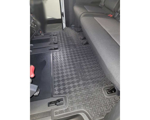 Автомобильные коврики в салон Opel Zafira Life 2019- 3-й ряд Business (Base) (8м) (AVTO-Gumm)
